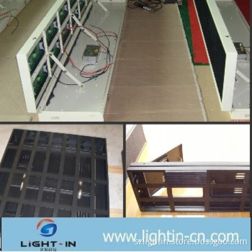 New product led strip display cabinet p10 led display cabinet Front Repair cabinet waterproof outdoor led cabinet